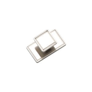 K1-179 | Backplate Knob Handle | Nickel | Uform