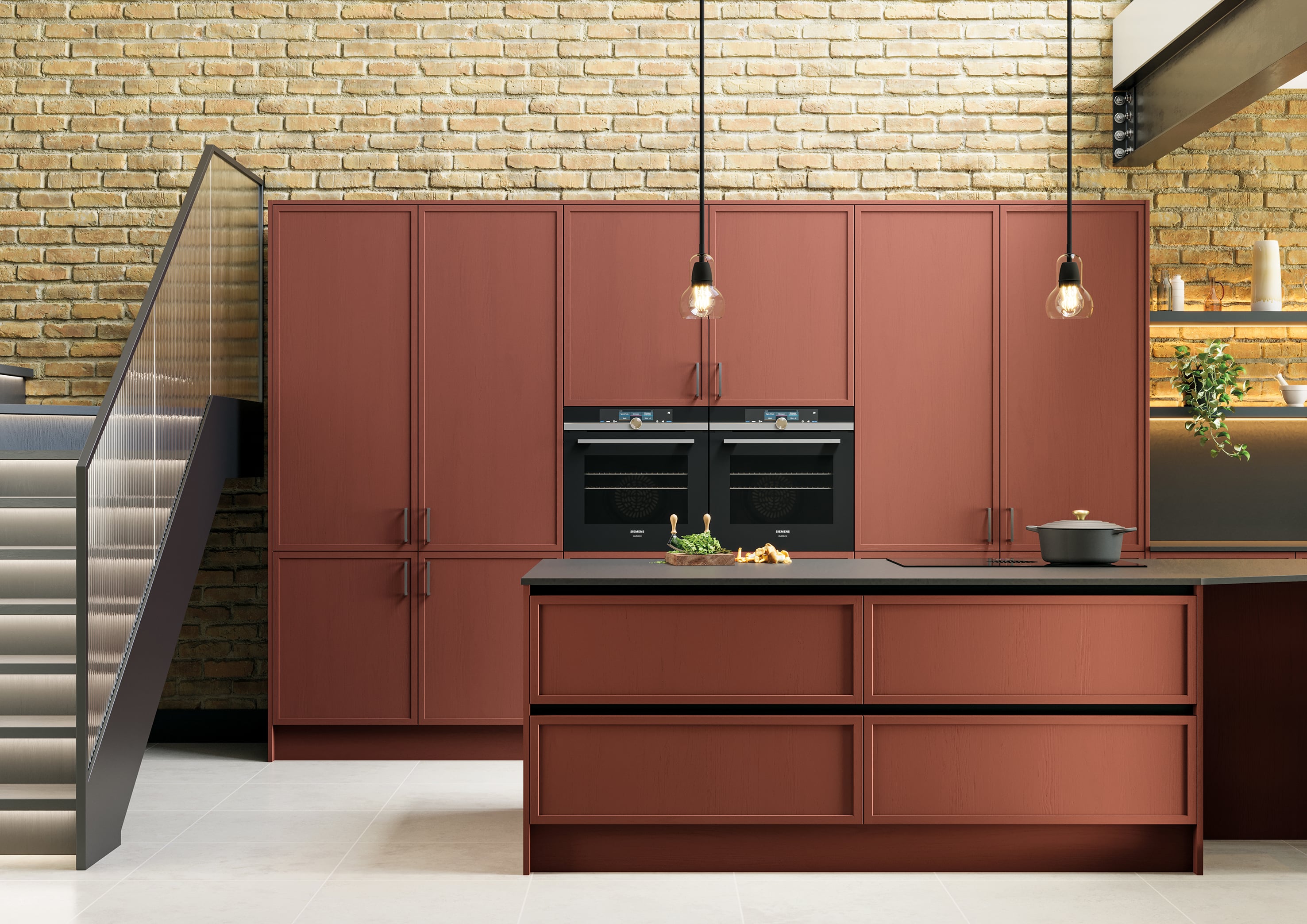 Aylesford - Fired Clay | Kitchens | Uform