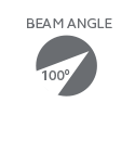 100° Beam Angle