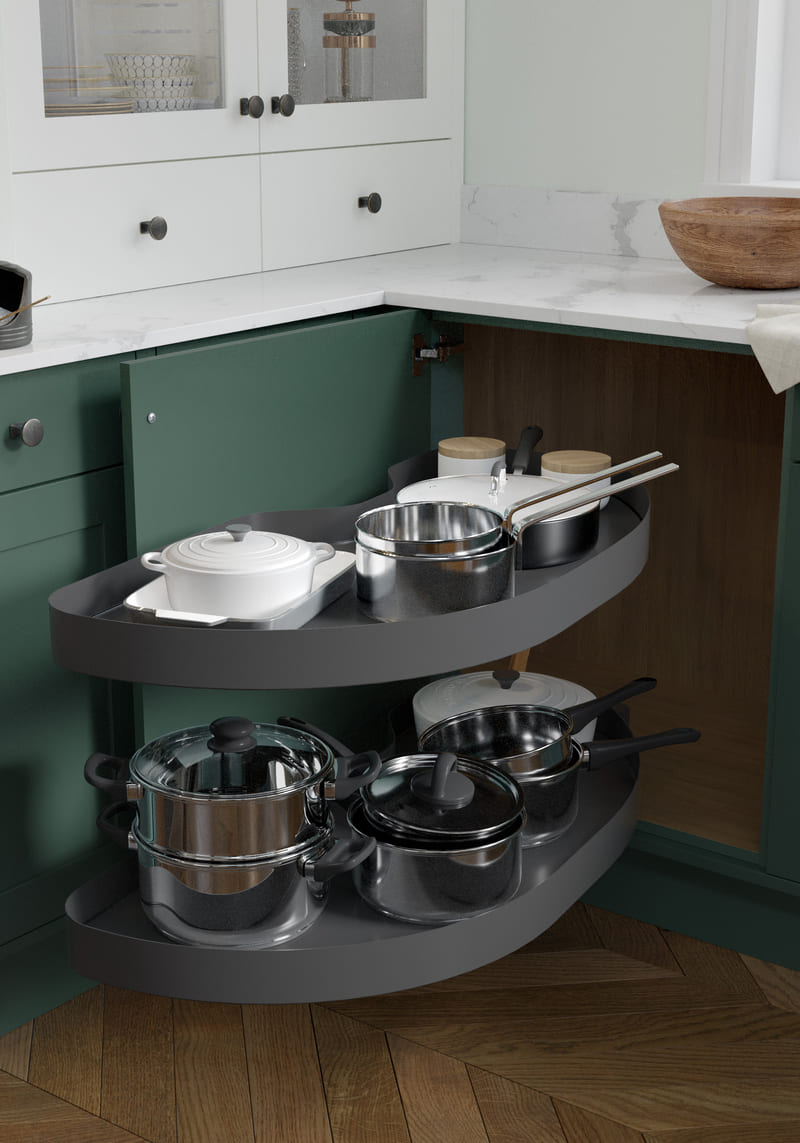Corner Pull Out Storage For Uform Kitchens