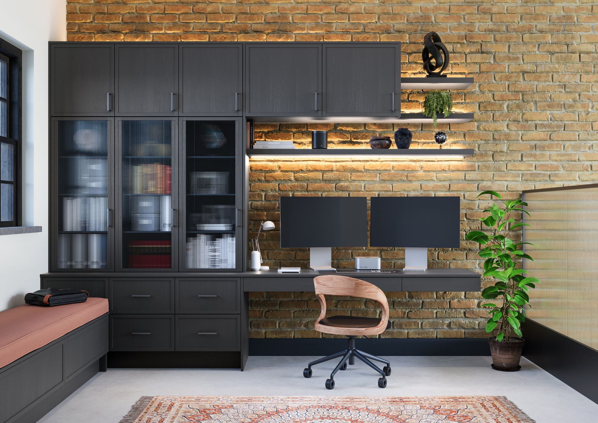 Uform Aylesford Graphite Micro Timber Shaker 2